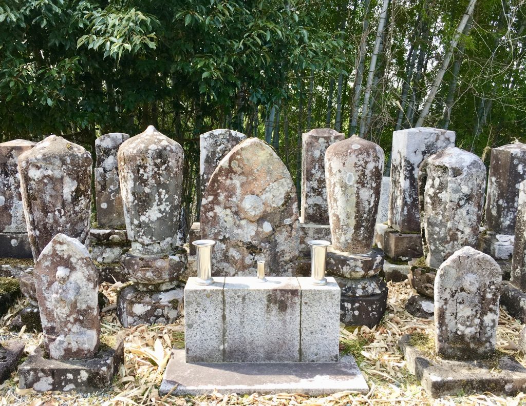 Ancient cemetery at Yoshino, Japan